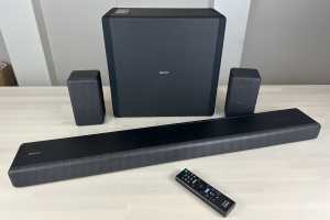 Sony's HT-A3000 soundbar is good on its own, even better with surrounds